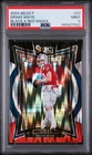 2024 Panini Select - Concourse Drake Maye #27 Black & Red Shock Prizm (RC)