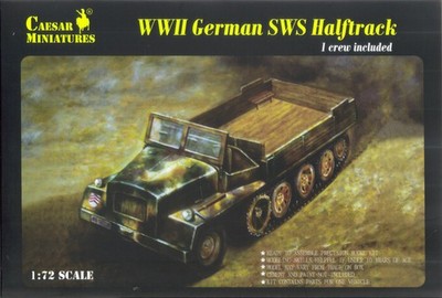 Caesar Miniatures 1/72 Schwerer Wehrmachtschlepper Half Track