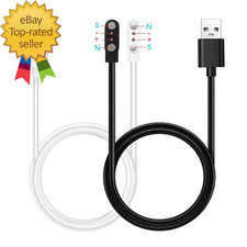 Compatible for ROHS Smart Watch Charger 2 Pin/2-Pack 2.8Mm Magnetic USB Chargin