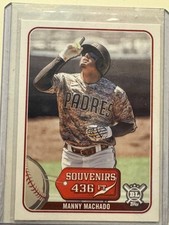 🔥2021 Topps Big League - Souvenirs Manny Machado #SO-29🔥