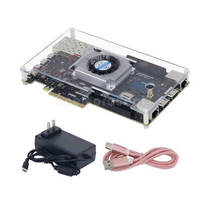 K7 Base C XC7K325T FPGA Development Board with Dual Gigabit Port for Kintex DIY