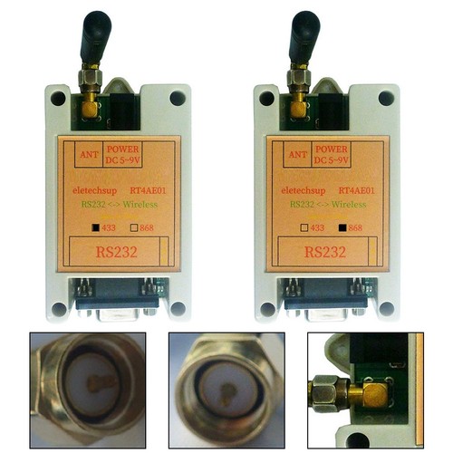 Long Range RS232 Wireless Transceiver Transmission Distance Up To 500M - Picture 1 of 24