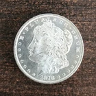1878 7TF REV OF 79 MORGAN SILVER DOLLAR UNC