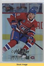 2024-25 Upper Deck Fleer Ultra Rookies Rainbow Foil Lane Hutson #204 READ 18s1