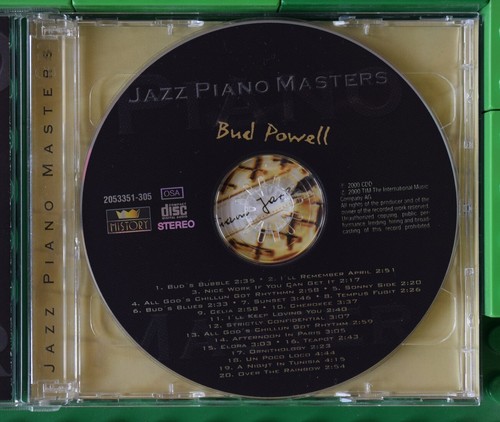 Bud Powell - Jazz Piano Masters - TIM - Doppel-CD - Foto 3 di 4