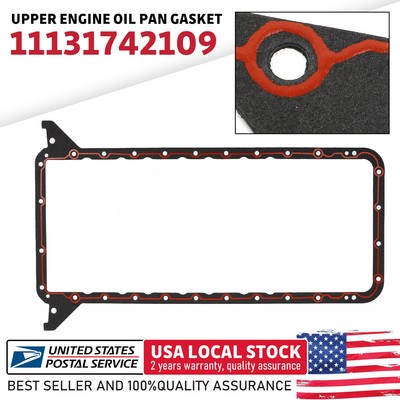 OEM 11131742109 Upper Engine Oil Pan Gasket Replacement For BMW 840Ci 1994-1997
