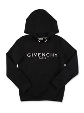 Like New! Worn Once 100% Authentic Givenchy Kids Black Hoodie Unisex Size 12