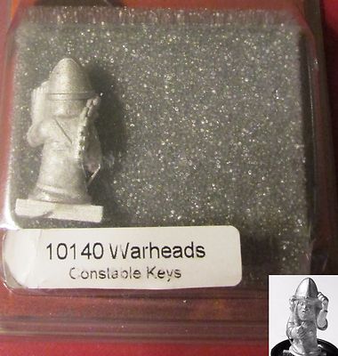 Warheads 10140 Medieval Tales Constable Keys (1) Miniature Warrior Officer Hero