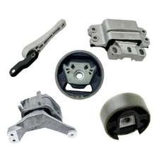 K3795 For 2018-19 Volkswagen Passat 2.0L AUTO Motor & Transmission Mount Kit 5pc