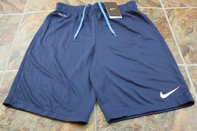 nike navy soccer shorts