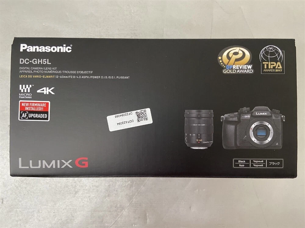 Panasonic Lumix DC-GH5L 4K Digital Camera Body & Leica 12-60mm