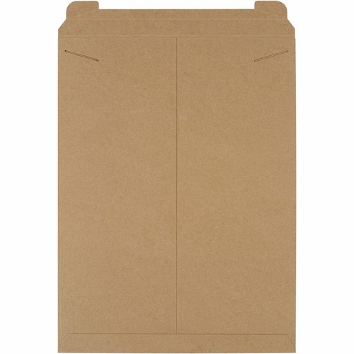 Comic Book Shipping Mailer 100 Pack 9x11.5" Ultra Strong Cardboard Flat Envelope - Picture 2 of 4