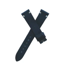 19mm Black Horween Shell Cordovan leather Watch Strap for Rolex