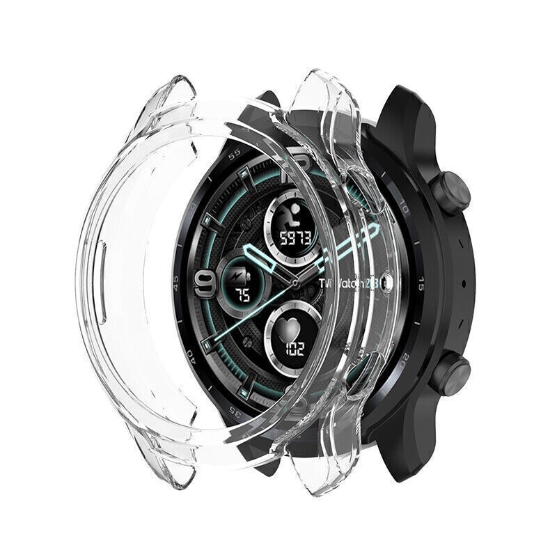 TPU Slim Shock-Proof Cover Protective Bumper Shell for TicWatch Pro 3