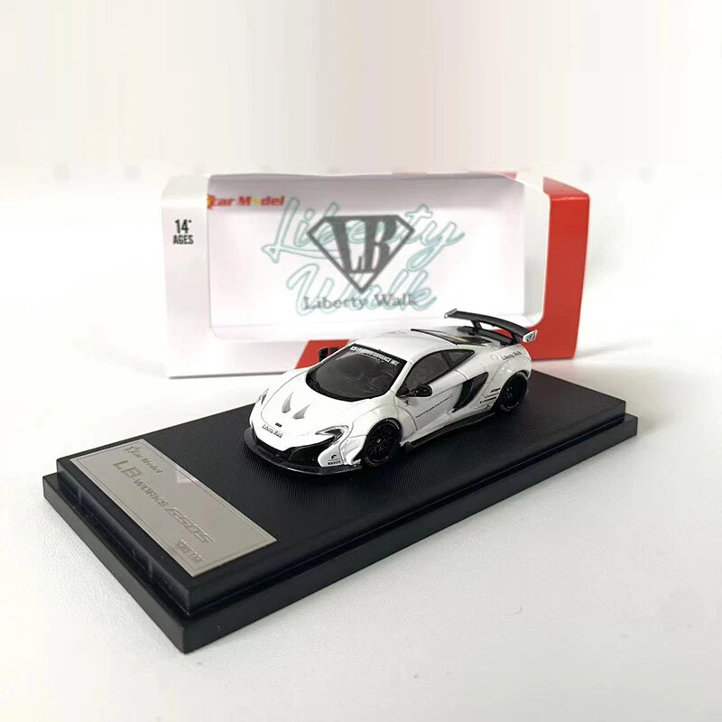 Star 1:64 Model Car McLaren 650S LBWK Wide Body Alloy Die