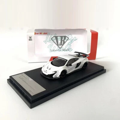 Star 1:64 Model Car McLaren 650S LBWK Wide Body Alloy Die