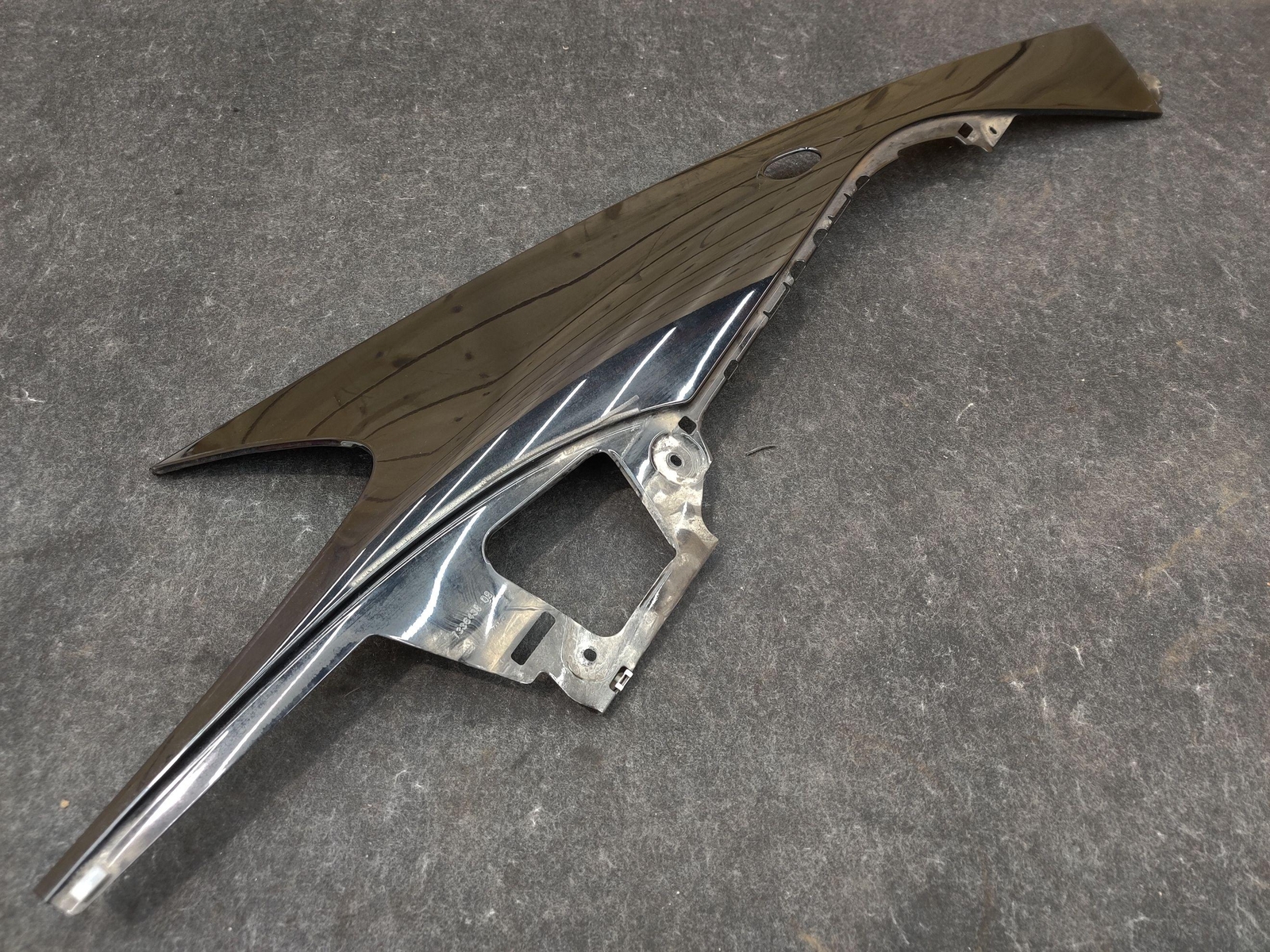 Rear Right C Pillar Quarter Trim Cover Panel Black 1447336438 OEM BMW i8 2014-19