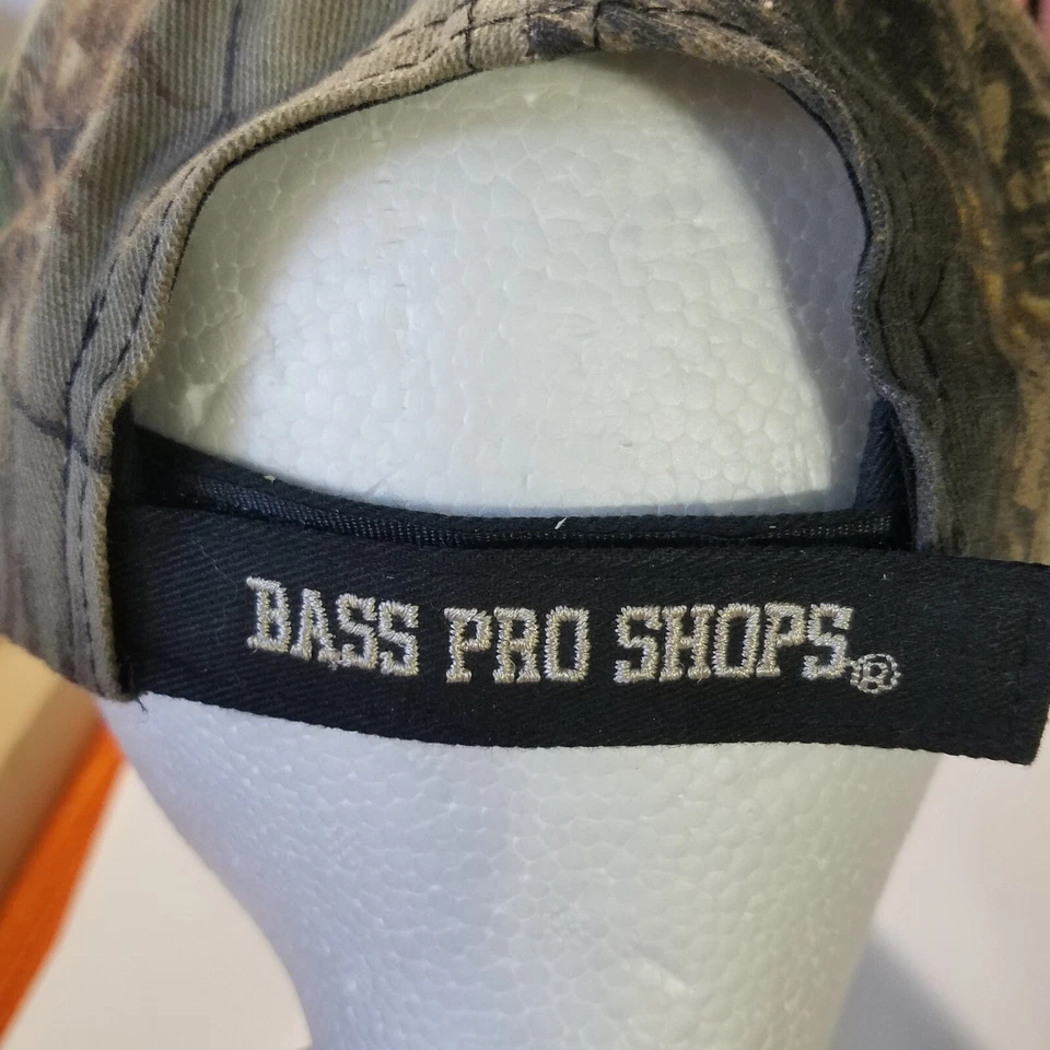 Gorra de béisbol Bass Pro Shops correa ajustable árbol real Foto 4 de 4