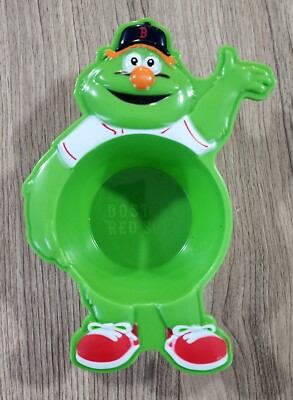 グリーンベリー ウッズ Big Money Item ビートルズ 遺伝子 ポップ Wally The Green Monster Plastic Ice Cream Bowl Dish NEW Red Sox