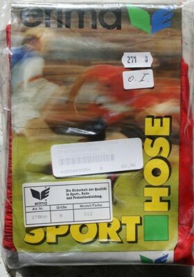 immernoch NEU: orig. 80er Jahre ERIMA Glanz Nylon Gr.8=XL