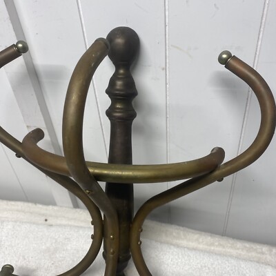 IS Heavy Duty Brass Wall Hooks – Antique Style Gold Fish Hat Rack – Set Of Wall Mounted Hooks-849022