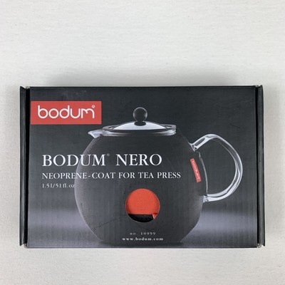 BODUM Nero Red Neoprene Coat Sleeve 