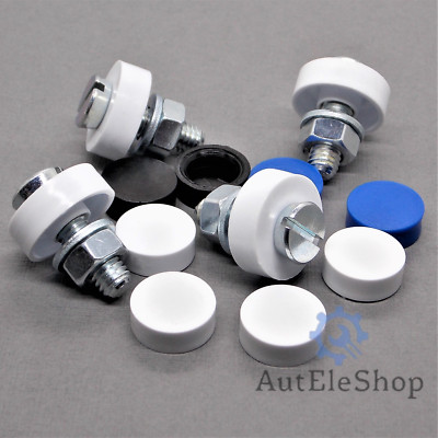 Kennzeichen Schrauben Kappen Autokennzeichen M6x20 mm PKW LKW Motorrad