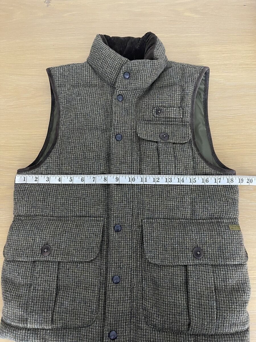 Polo Ralph Lauren 36 X-Small Vest Jacket RRL Rugby Brown Polo Ralph Lauren 36 X-Small Vest Jacket RRL Rugby Brown