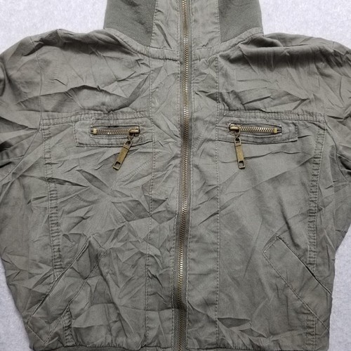 Ashley Jacket Youth Large Green Full Zip Pockets Girls Outdoor - Picture 5 of 12
