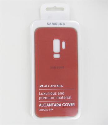 Original Samsung Galaxy S9+ Plus Alcantara Cover EF-XG965 Schutzhülle Rot OVP