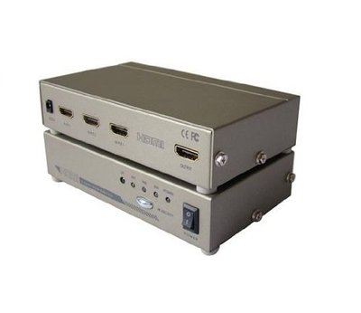 HDMI Switch 3-Port Splitter Verteiler PC/Notebook/PS3/Xbox 360/Beamer/LCD/LED/TV