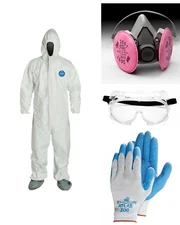 3M Mold Lead Paint & Asbestos Hazmat Removal Home Renovation Cleanup Safety Kit