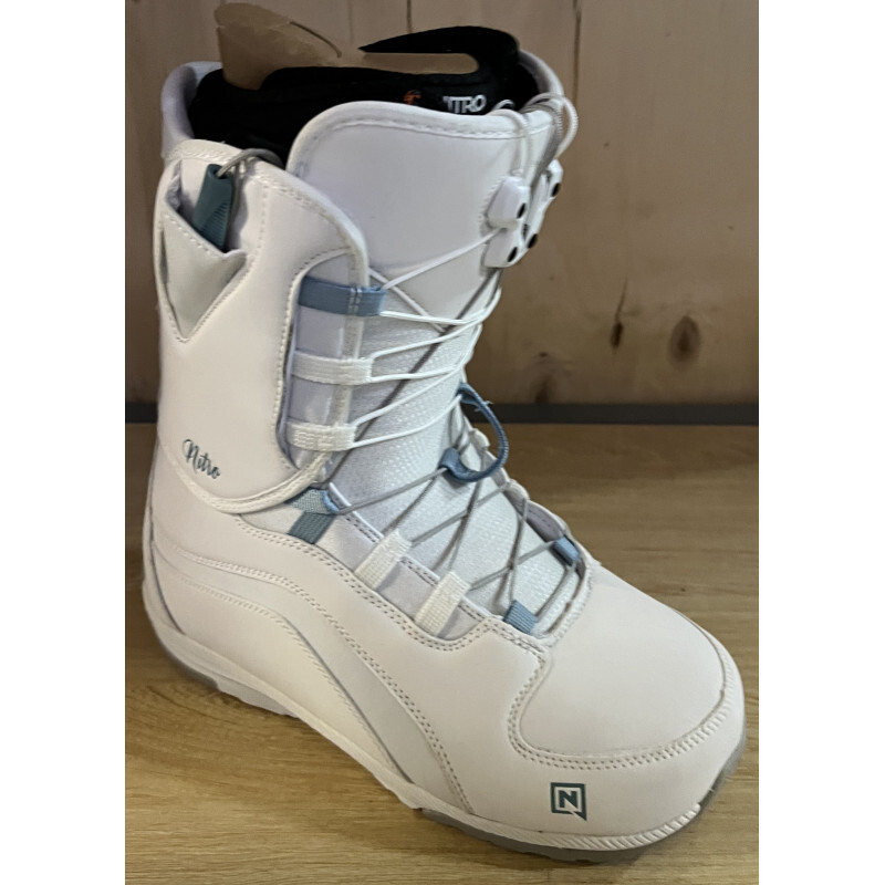 KEEN NITRO Futura Tls White Blue Taglia MP235 US6.0 EU36 2 3 UK4 5 Scarponi Da Neve