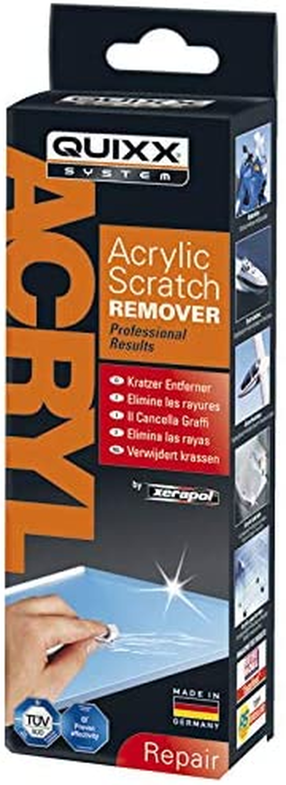 10003 Acrylic Scratch Remover Removes Scratches from Clear Acrylic