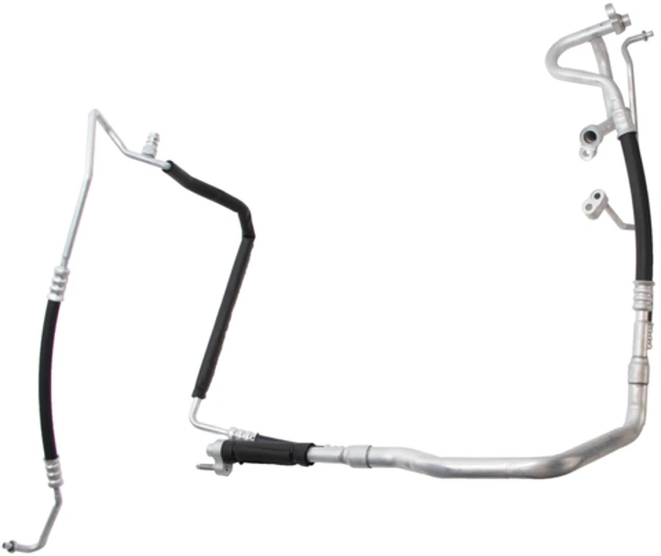 Conjunto de manguera de línea líquida y succión de aire acondicionado 4 estaciones para Buick Enclave 2013-2017 Foto 2 de 3
