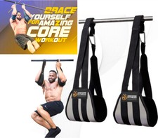 Fitness Hanging Ab Straps For Abdominal Muscle Building Core Strength Trainings 