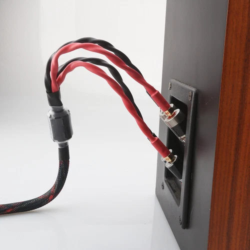 2X 1.5M 12AWG Pure Copper HIFI Audio Bi-wire Speaker Cable 2 To 4 Banana Plug US - Picture 9 of 9