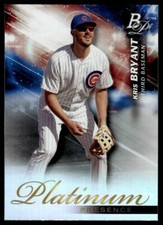 2018 Bowman Platinum Platinum Presence Kris Bryant #PP-10