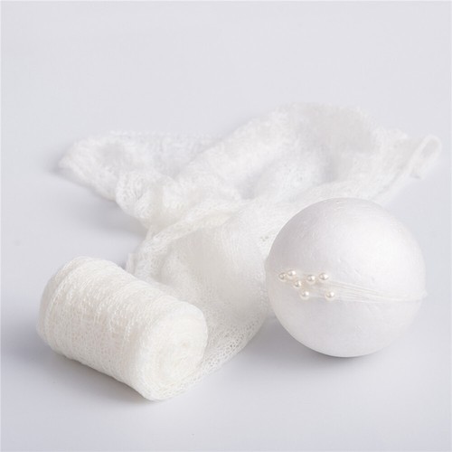 Mohair Wrap Set Baby Props for Infant Photos Newborn Girls Outfit - Picture 12 of 12