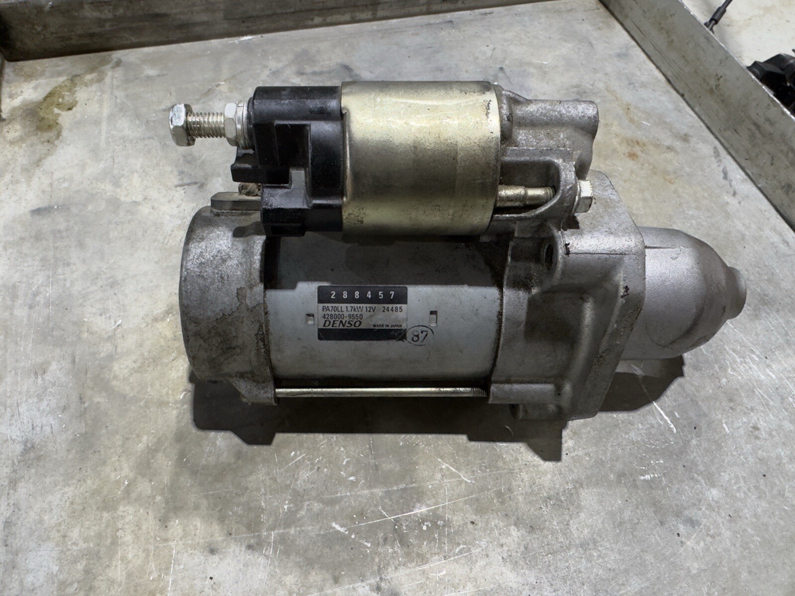 14-17 Maserati Ghibli S 3.0L OEM Engine Starter Motor 428000-9550 5058