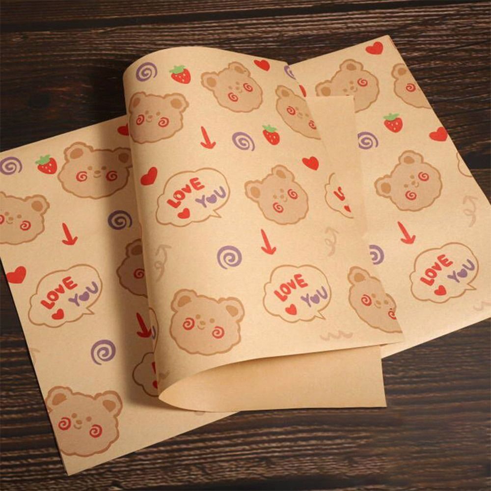 newspaper-style-food-packaging-oil-proof-baking-paper-wrapping-paper