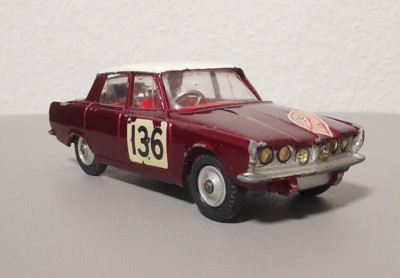 Corgi Toys 322 - Rover 2000 Monte Carlo Rally ohne OVP Großbritannien Vintage