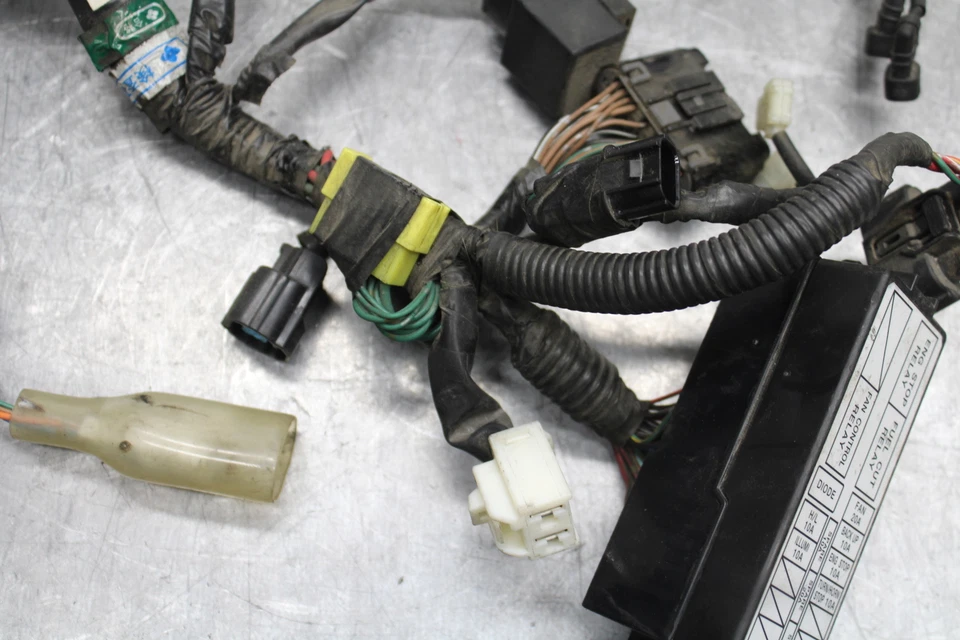 10-13 HONDA SHADOW RS 750 VT750RS MAIN ENGINE WIRING HARNESS WIRE LOOM BB718 - Image 4 of 4