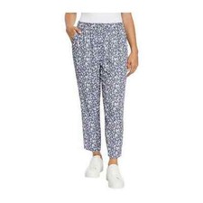 Jessica Simpson Ladies  Printed Pull-on Pant Size Medium, Large Floral Blue