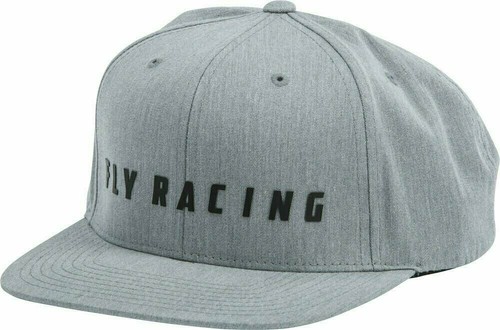FLY Racing - LOGO HAT - GREY - Snapback 