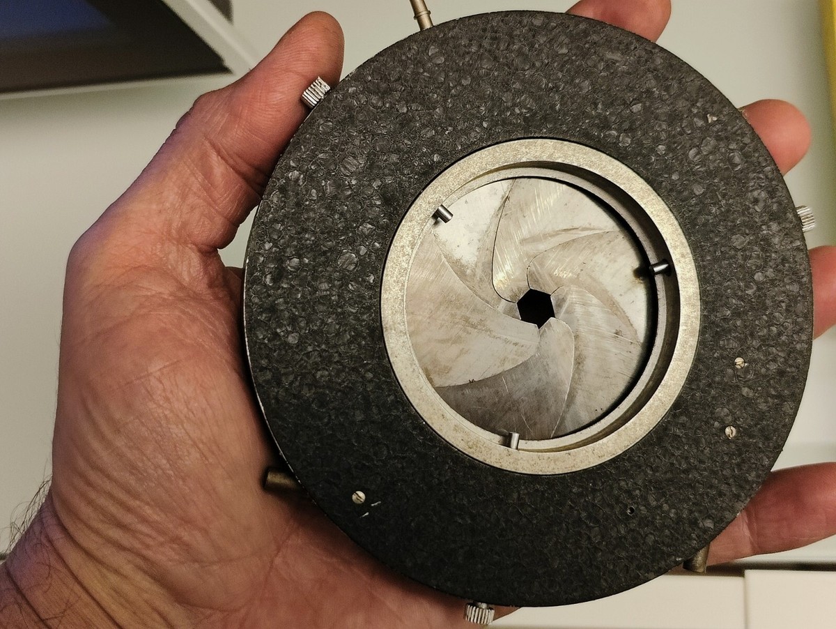 Obturateur D'objectif GITZO Grand Format 71 Mm – Début 1900 – Occasion