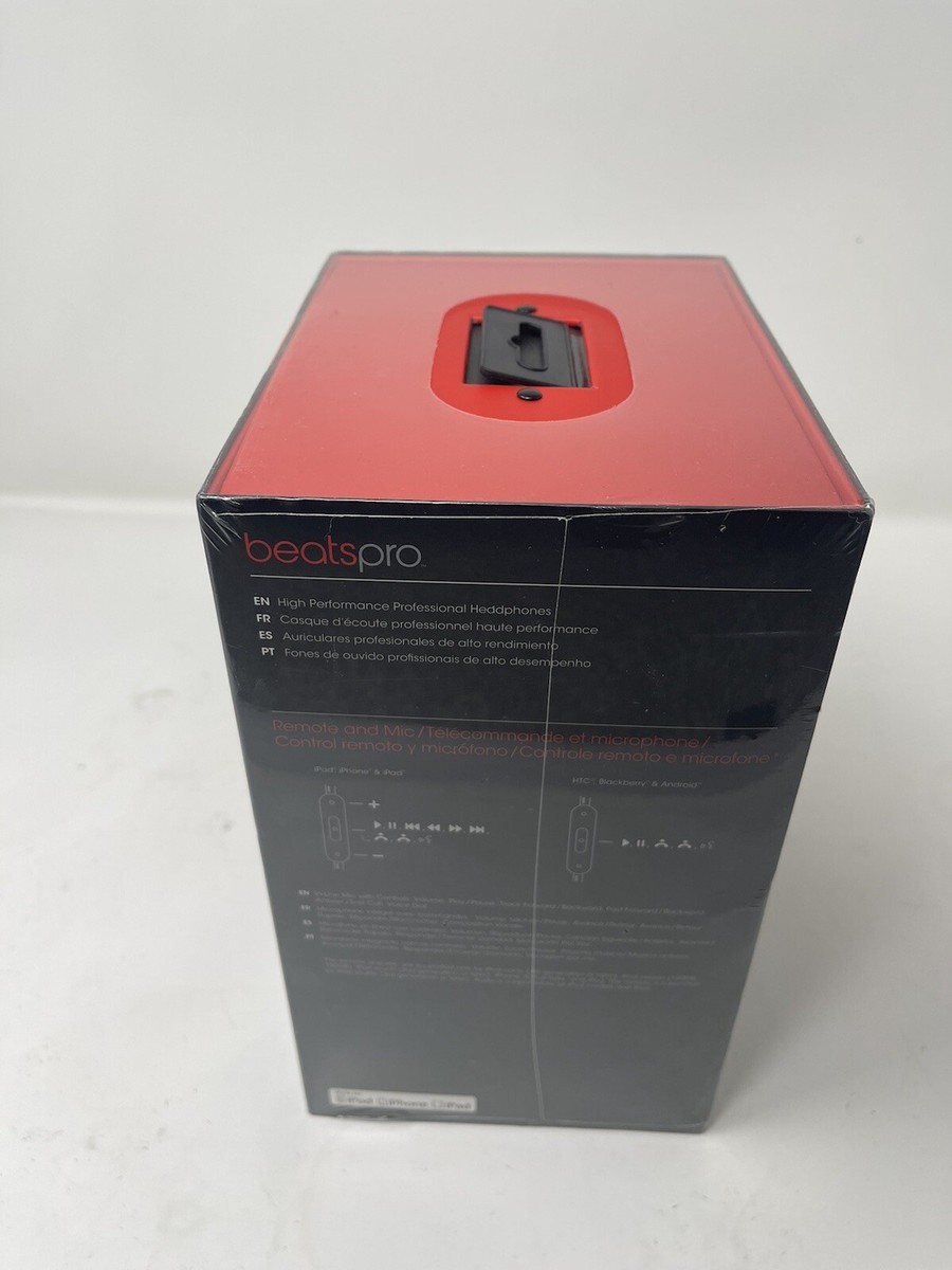 Beats Pro by Dr. Dre / Lil Wayne Red Studio Headphones- Sealed