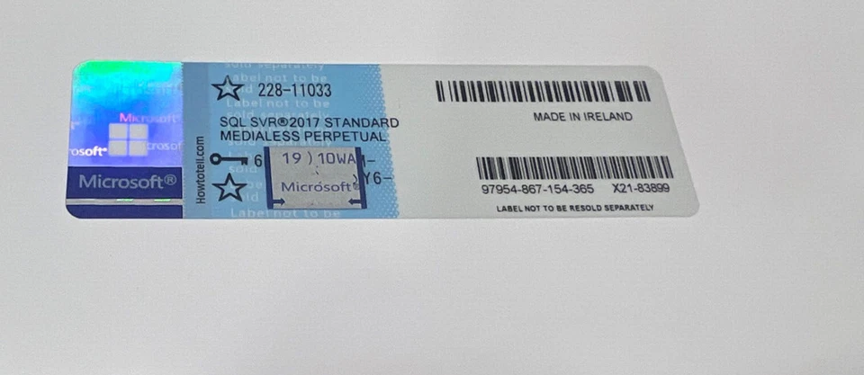 Microsoft SQL Server 2017 Standard 24 Core unlimitd User CAL Authentic 228-11033 - Image 2 of 4