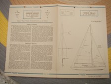 Yachting World Designing Competition 3rd prize 25 ft LWL yacht June 1944