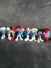 MCDONALDS HAPPY MEAL SMURFS MOVIE PEYO 2011/2013 - LOT OF 26 - USED 